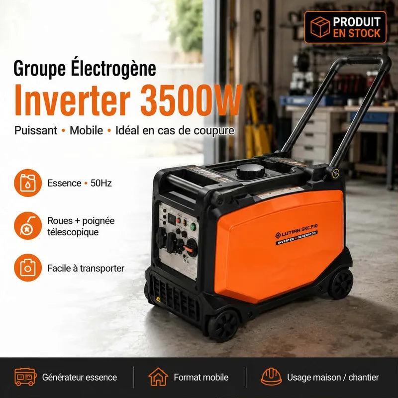 Groupe Électrogène Inverter DINGQI AIVOLT3500W