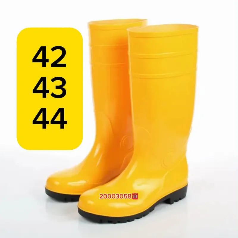 Bottes sécurité PVC pour travaux taille (42/43/44)