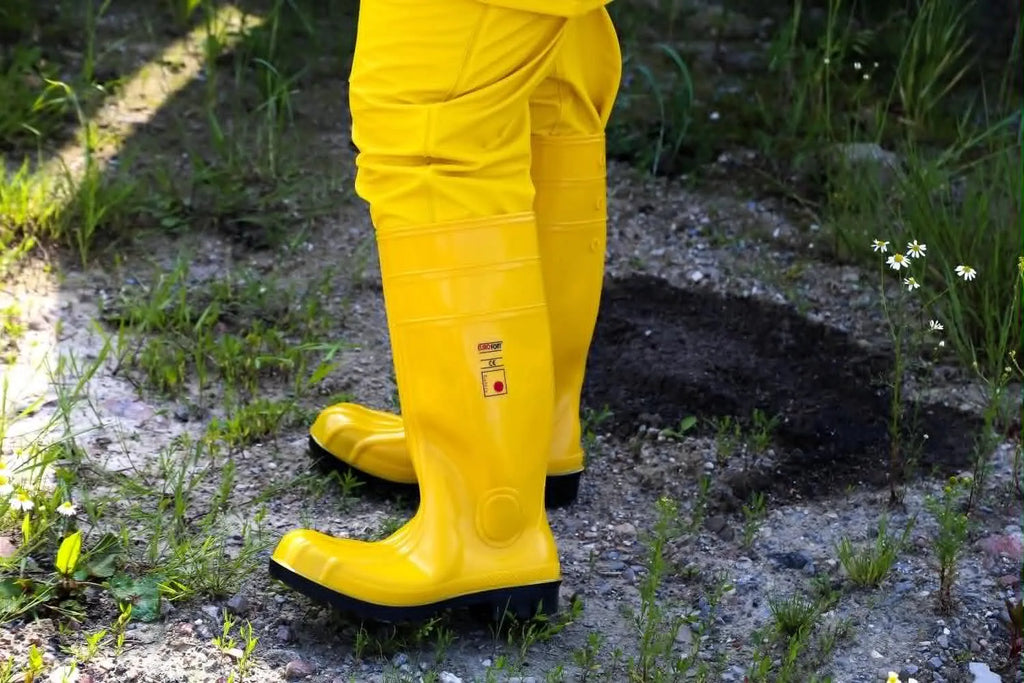 Bottes sécurité PVC pour travaux taille (42/43/44)