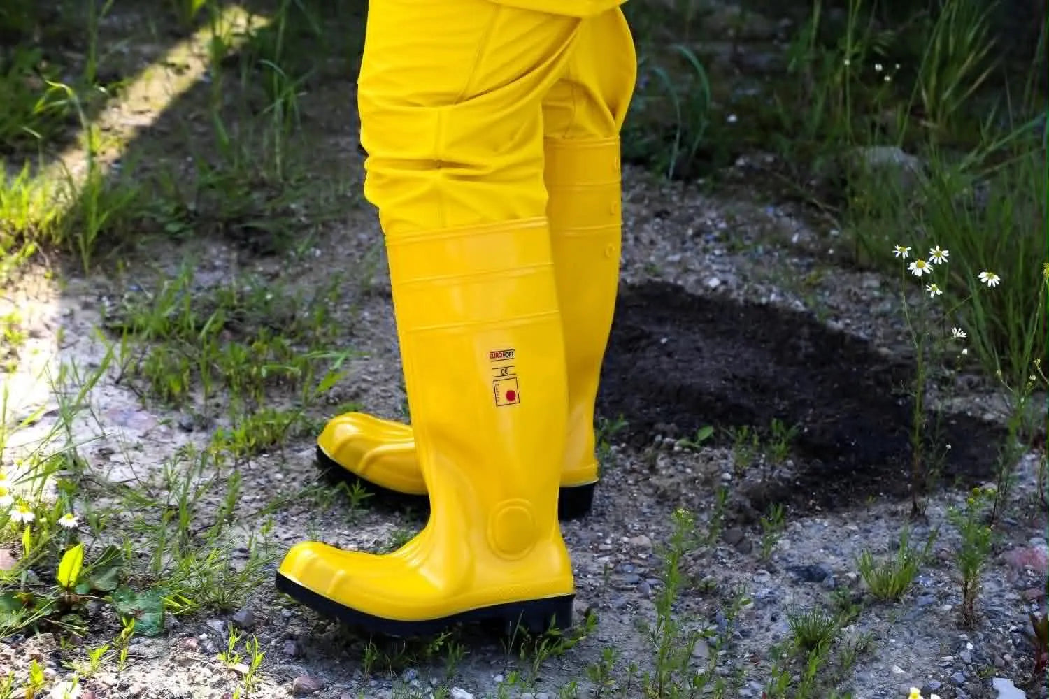 Bottes sécurité PVC pour travaux taille (42/43/44)