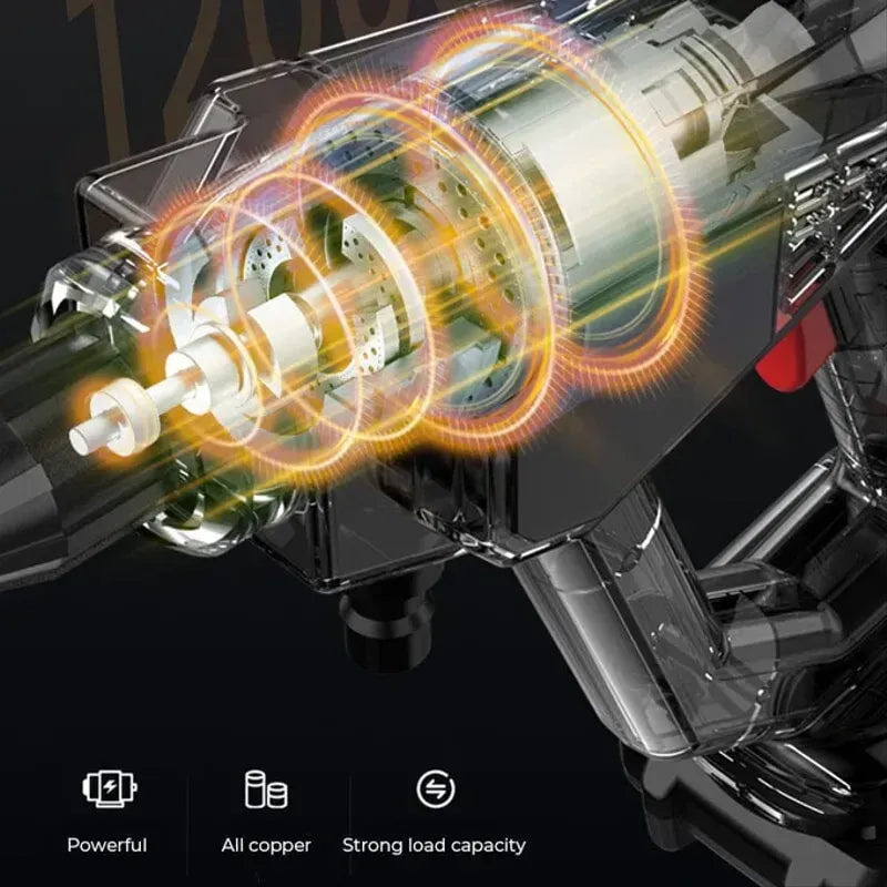 رشاش المياه عالي الضغط متعدد الاستخدامات – Sans fil 2 batteries 88 V