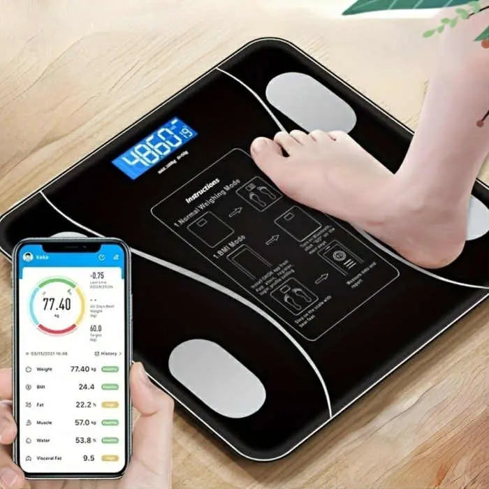 Balance Connectée Intelligente Analyse Corporelle Complète