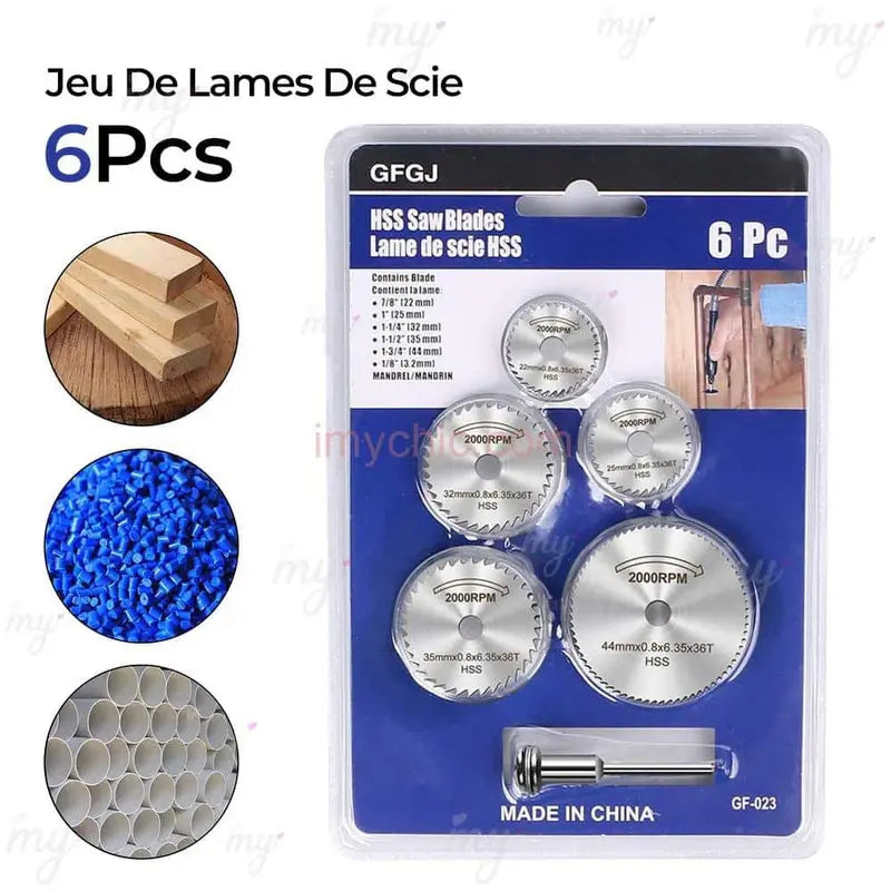 Pack lamme circulaires en acier